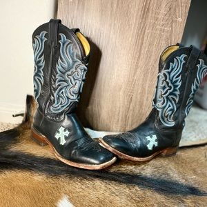 Tony Lama Black Boots